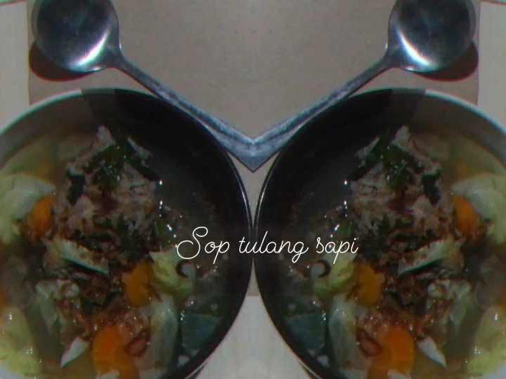 Cara Mudah Menyiapkan Resep Sop/sup tulang sapi yang Sempurna Anti Ribet, Lezat Sekali