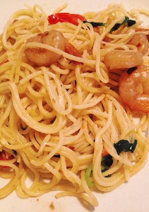 Foto resep Quick&Easy Garlic Butter Shrimp Pasta🍤🍝