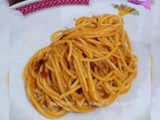 Spaghetti Saus Kornet
