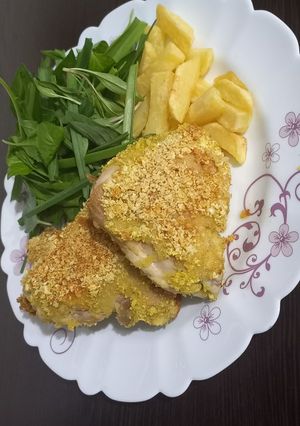 عکسی از دستور مرغ سوخاری کنتاکی