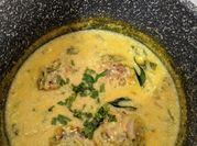 A picture of salt kadhi