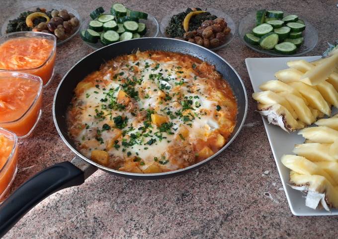 Las recetas más baratas y más ricas para el fin de semana Receta de Comida  de Marruecos Con Hakima - Cookpad