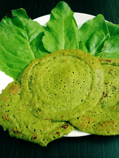 பாலக் கீரை அடை தோசை செய்முறை முக்கிய புகைப்படம்