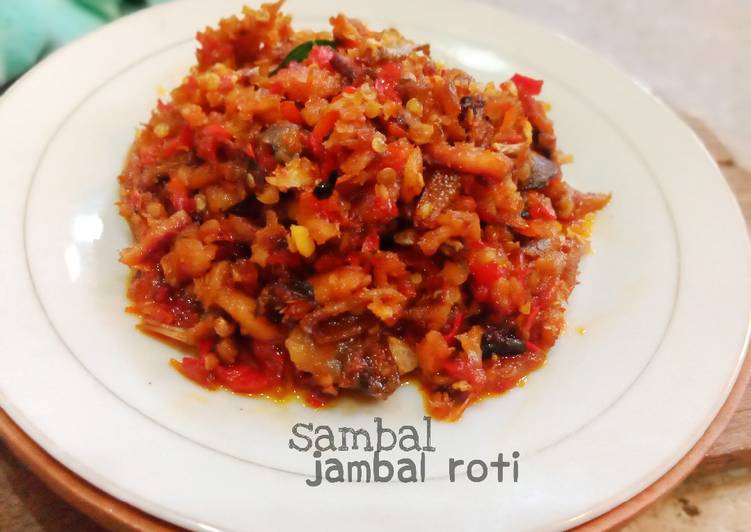 Cara Gampang Membuat Sambal Jambal roti yang Lezat Sekali