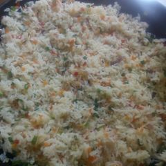 A picture of Vegetable rice.