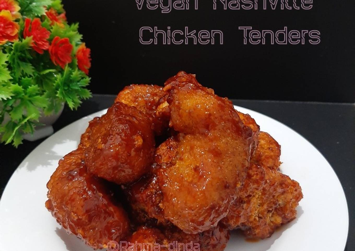 Veganized KFC's Nashville Chicken Tenders