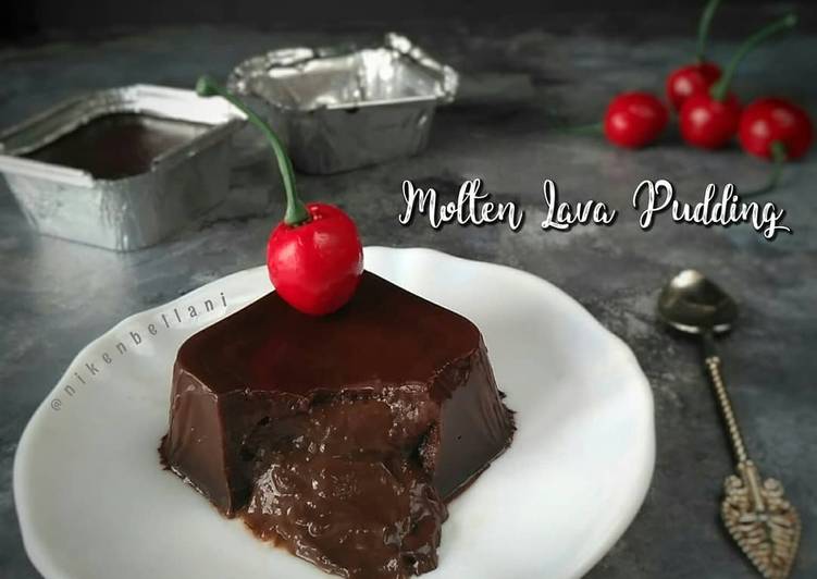 Chocolate Molten Lava Pudding