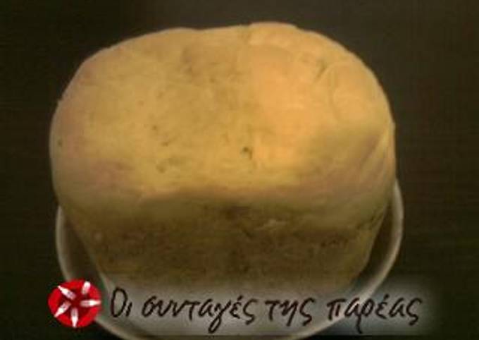 κύρια φωτογραφία συνταγής Άσπρο Ψωμί στον αρτοπαρασκευαστή
