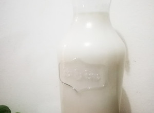 Una foto de Leche de arroz