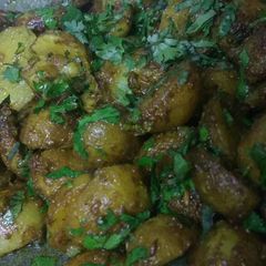A picture of Chatpate Raja (Masala Potato Fry).