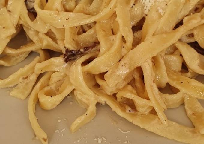 Resep Pasta creamy mushroom yang Lezat
