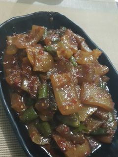 Foto resep Tumis Kikil Cabai Hijau