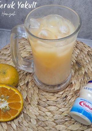 Foto resep Es Jeruk Yakult