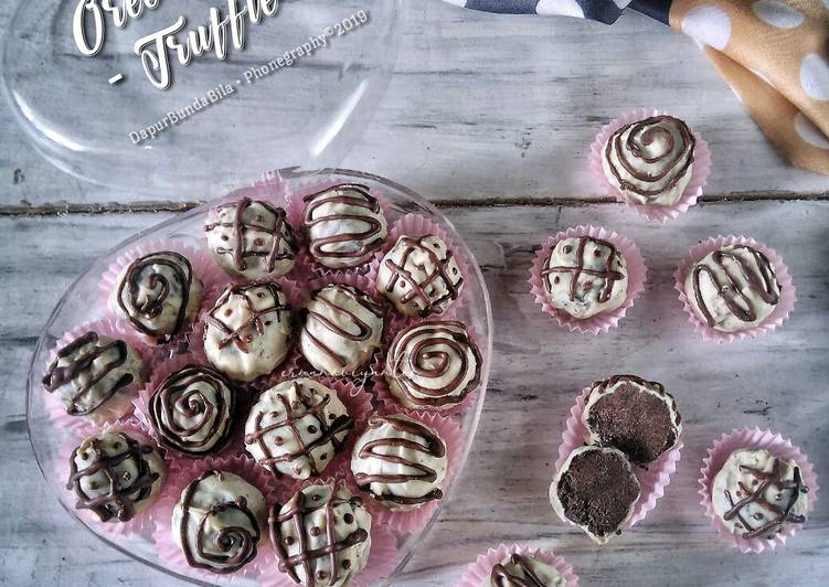Oreo Choco Truffle (Only 3 Ingredients)
