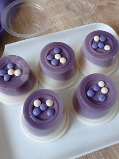 Foto resep Puding Jelly Anggur Santan