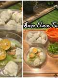 Baso Ikan Tuna Enak, Gurih, & Kenyal (kesukaan si kecil)👌