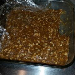 Peanut butter power bars A picture of Peanut butter power bars.