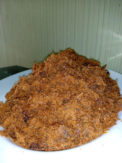A picture of Chicken floss.