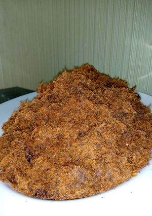 A picture of Chicken floss.