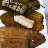 A picture of Chikwangue (cassava bread)(Central African Republic).