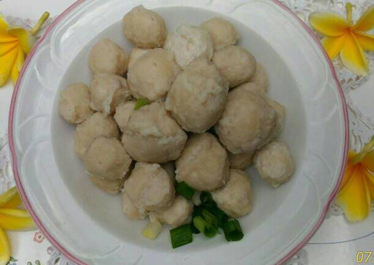 Bakso ayam rumahan