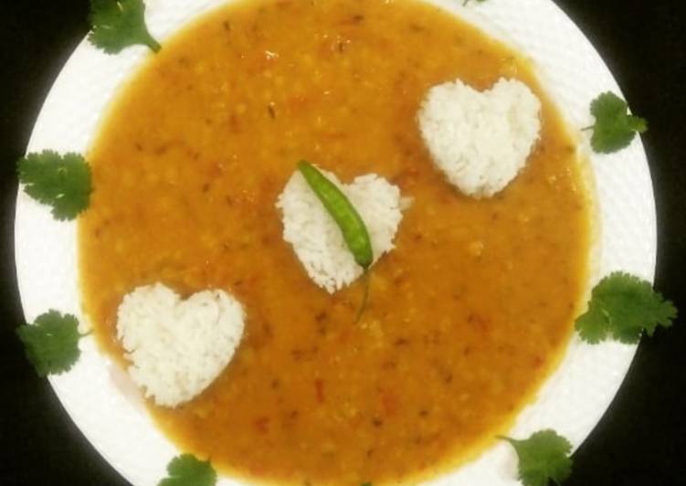 How to Prepare Homemade Dal Rice