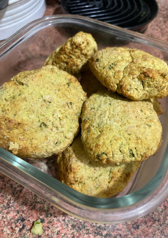 Una foto de Falafel en freidora de aire