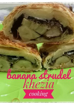 Foto resep 60,banana strudel