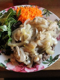 Una foto de Almuerzo RACINGUISTA, y bien argentino
