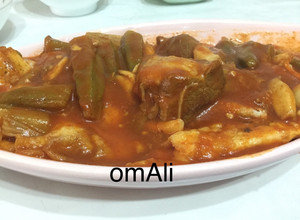 صورة لوصفة ثريد البامية العراقي