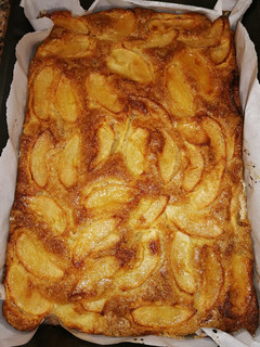 Una foto de Torta de manzana