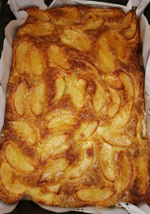 Una foto de Torta de manzana