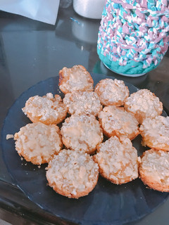 Una foto de Mini tartas de manzana con crumble