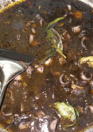 Foto resep Cumi - Cumi bumbu hitam