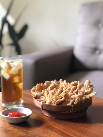 Resep Jamur tiram crispy, Enak Banget