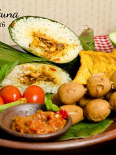 Foto resep Nasi bakar Tuna pedas
