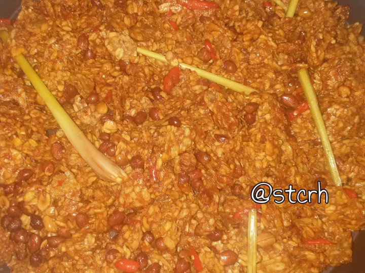 Resep Kering tempe kacang tanah yang Lezat Sekali