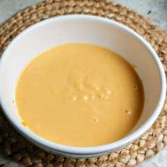 Crema de boniato, puerro y queso en Robot Taurus Foodie-レシピのメイン写真