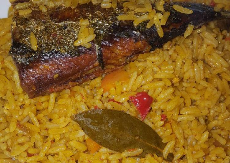 Simple Way to Make Ultimate Jollof rice for lunch