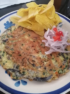 Una foto de Tortilla de raya
