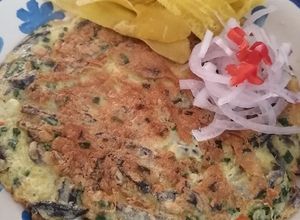 Una foto de Tortilla de raya
