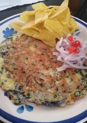 Una foto de Tortilla de raya