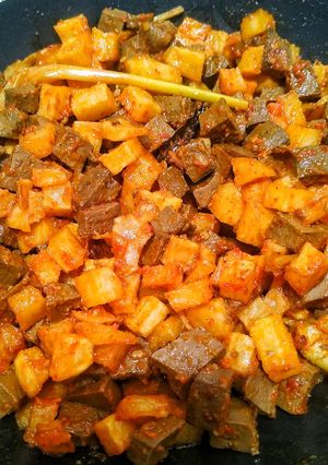 Foto resep Sambel Goreng Kentang dan Hati Sapi