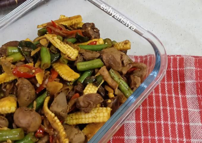 Cara Membuat Tumis Putren Buncis Ati Ampela Wajib Dicoba