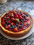 Cheesecake de frutos rojos