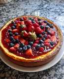 Cheesecake de frutos rojos