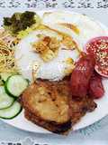 Cơm sườn full topping