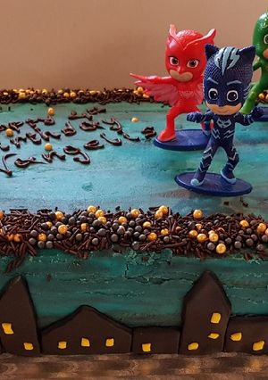 Φωτογραφία της συνταγής PJ Mask τούρτα γενεθλίων