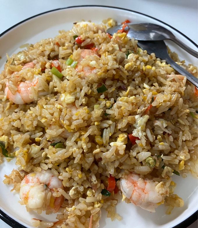 Foto resep Nasi goreng seafood