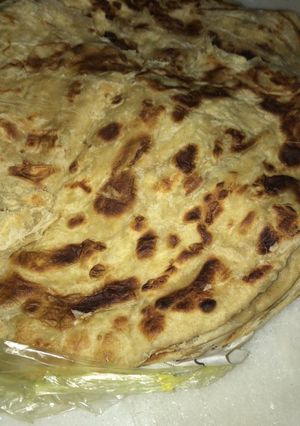 صورة لوصفة خبز مورق على الطريقه اليمنيه